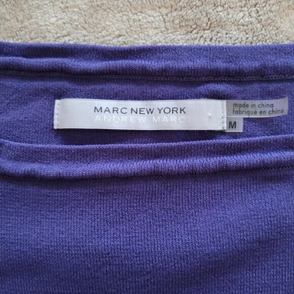 Marc New York Blue Fitted Dress - Size Medium - Picture 5 of 9